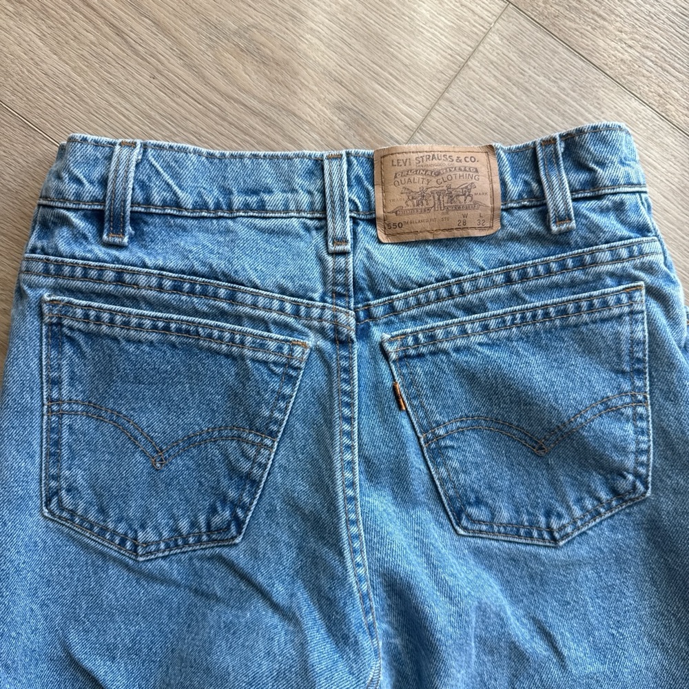 Levi's student orange tab 80s Straight Leg Jeans - Picture 5 of 8